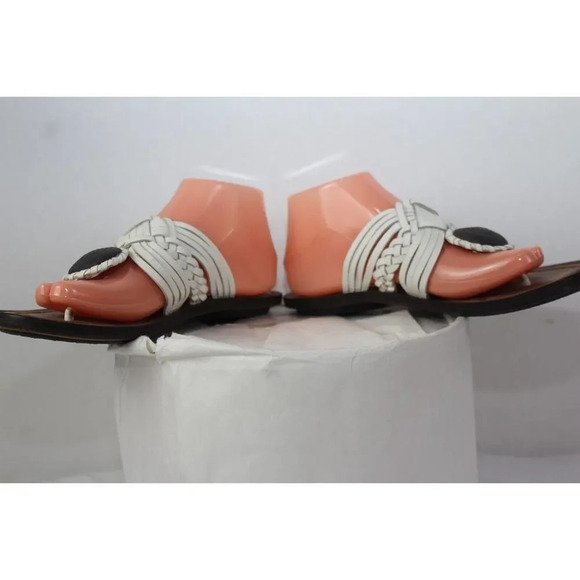 Sam Edelman ladies white flip flop size 9.5 - Picture 6 of 10